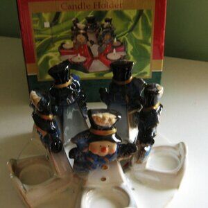 Candle Holder From the Christmas Collection By Lincolnshire